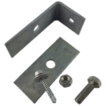 Preview: Drehflügeltor SOLID Eco Abverkauf Preview: Befestigungswinkel Schrauben anthrazit